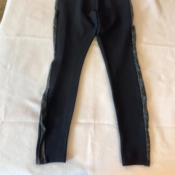 Joie Keena Ponte Legging with Tuxedo Stripe, XS, Black - Picture 6 of 10